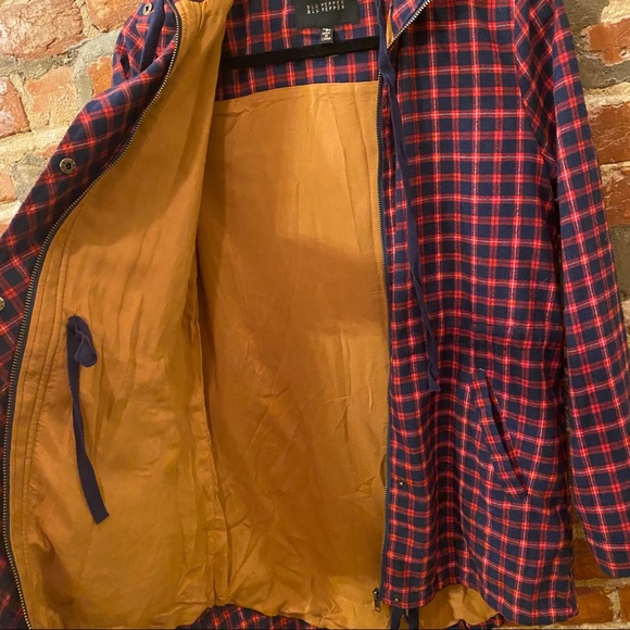 ModCloth Jacket Living Lodge Plaid Red Flannel - Picture 16 of 16